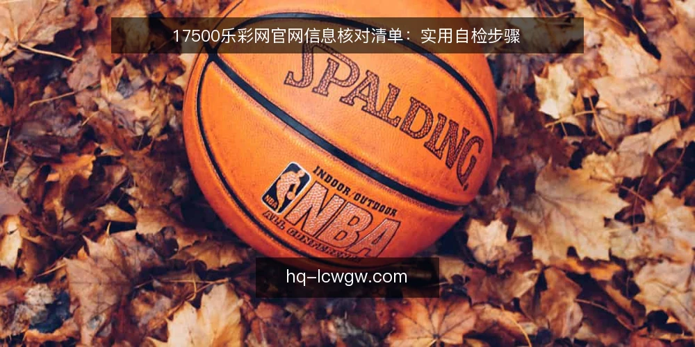 17500乐彩网官网信息核对清单：实用自检步骤 — 为什么现在需要核对 配图